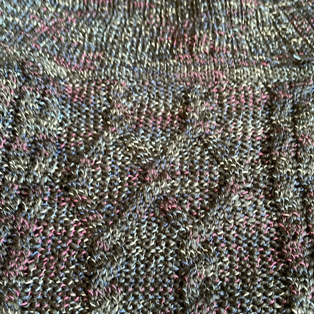 Women's Carolyn Taylor Split Neck Pullover w/ Front Cable - Picture 6 of 7
